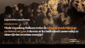 Odustanite od planova za gas